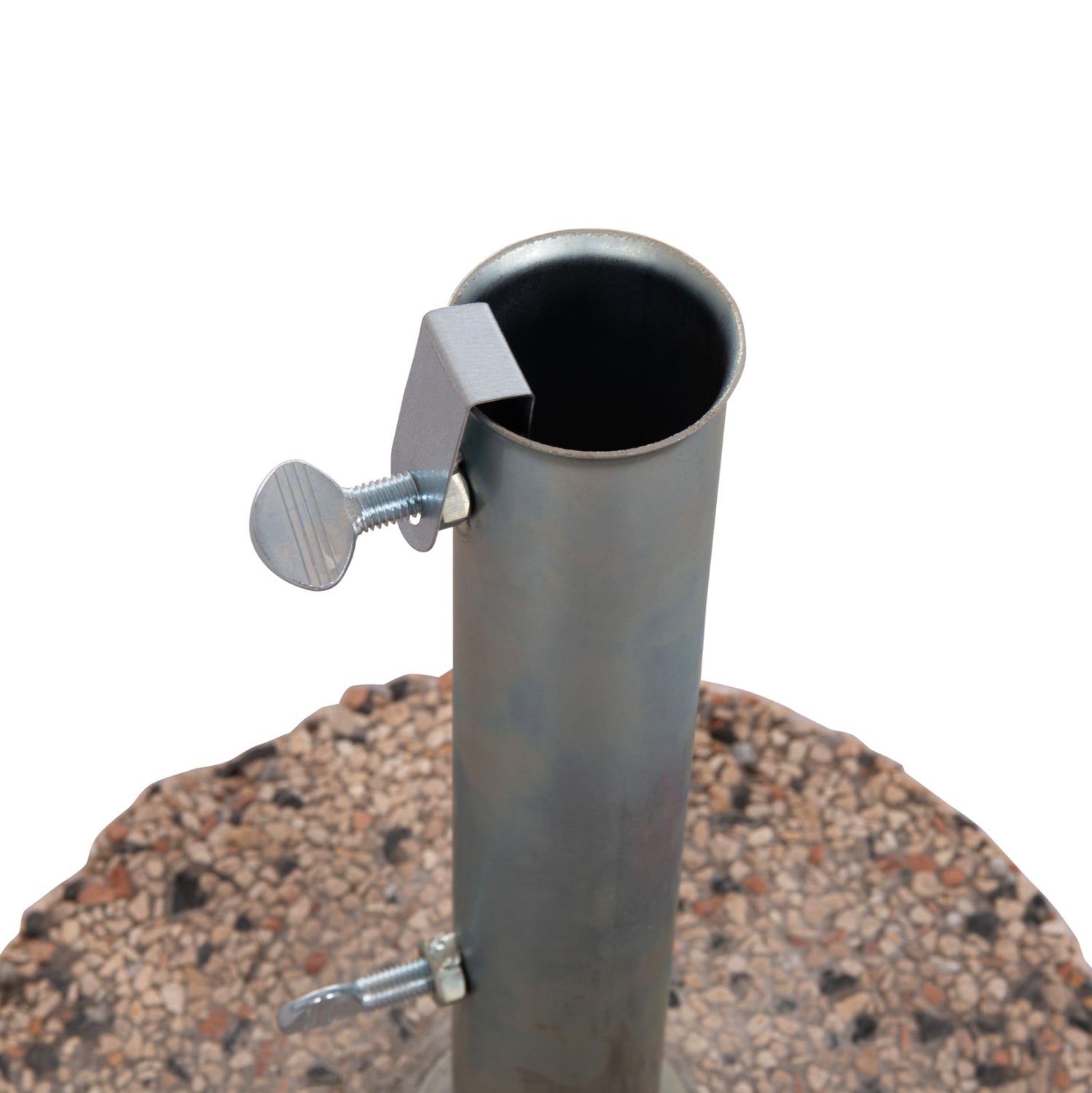 ΒΑΣΗ ΟΜΠΡΕΛΑΣ ΨΗΦΙΔΑ 15KG HM5476.15 ΜΕ ΣΩΛΗΝΑ ΔΙΑΜΕΤΡΟΥ Φ52 - Pakobazaar