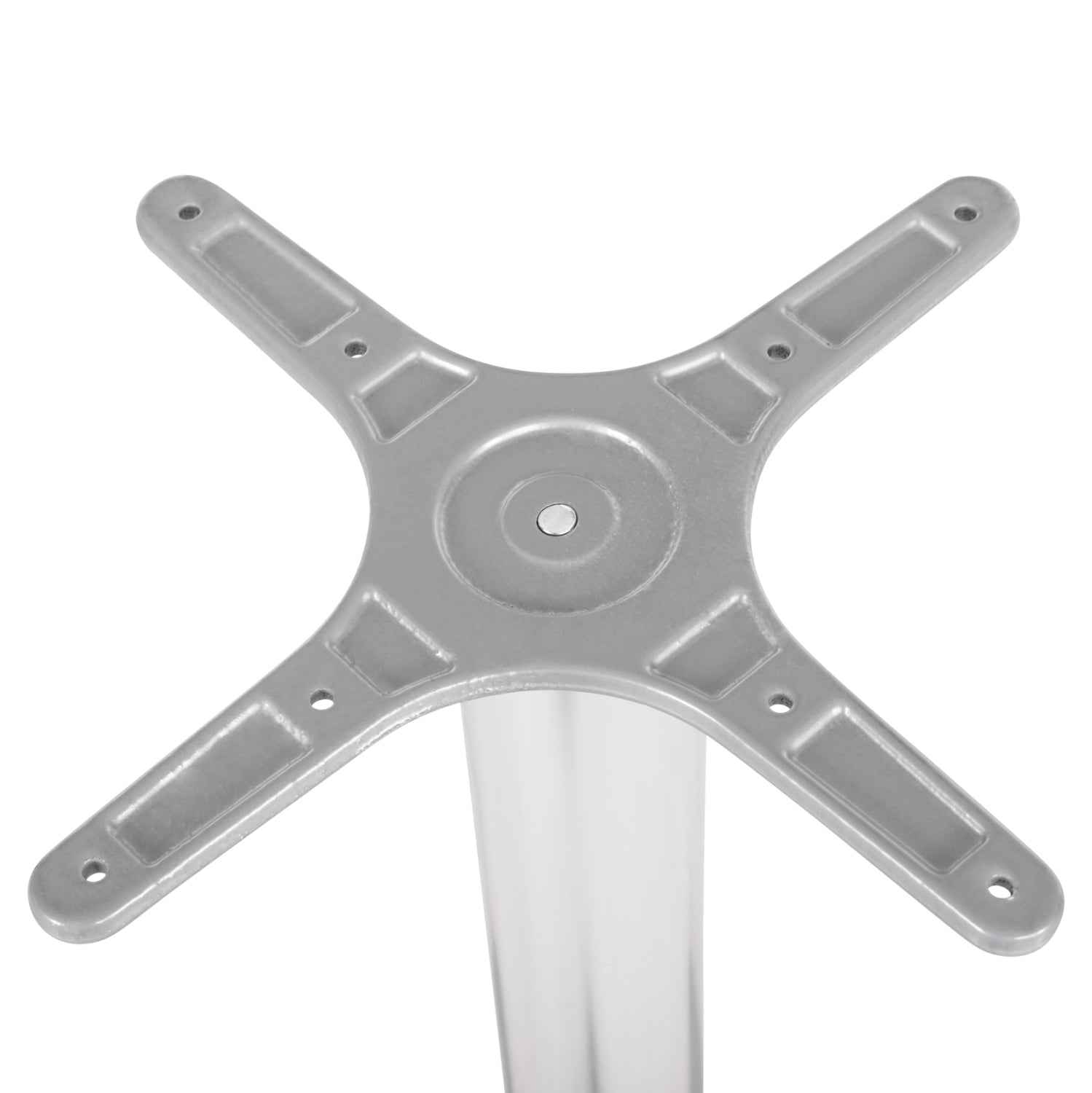 ΒΑΣΗ ΤΡΑΠΕΖΙΟΥ ΑΛΟΥΜΙΝΙΟΥ ΧΡΩΜΙΟΥ HM449.01 ΣΤΑΥΡΟΣ 29x29εκ- 54x54x68Υεκ. - Pakobazaar