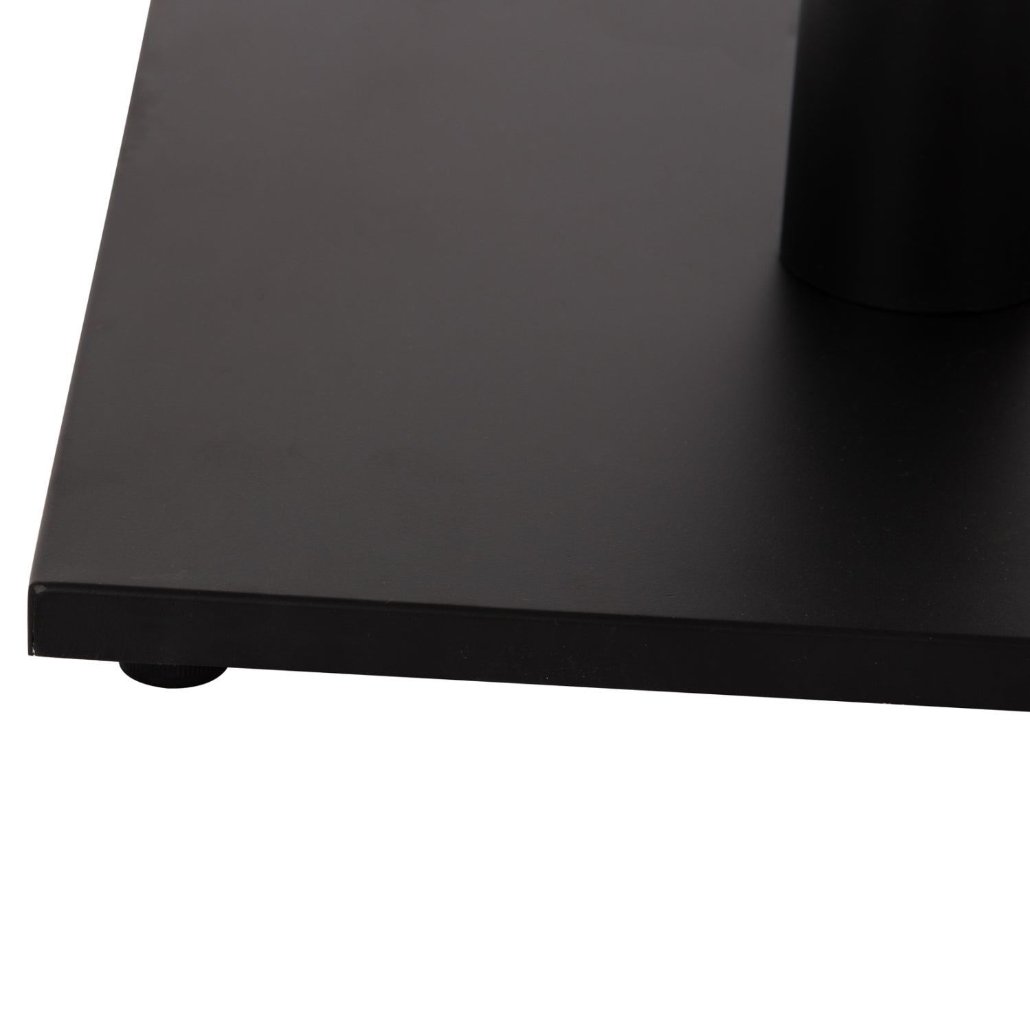 ΒΑΣΗ ΤΡΑΠΕΖΙΟΥ ΑΛΟΥΜΙΝΙΟΥ ΜΑΥΡΟ ΜΑΤ HM475.01 ΣΤΑΥΡΟΣ 46Χ46εκ 46Χ46Χ72Υεκ. - Pakobazaar