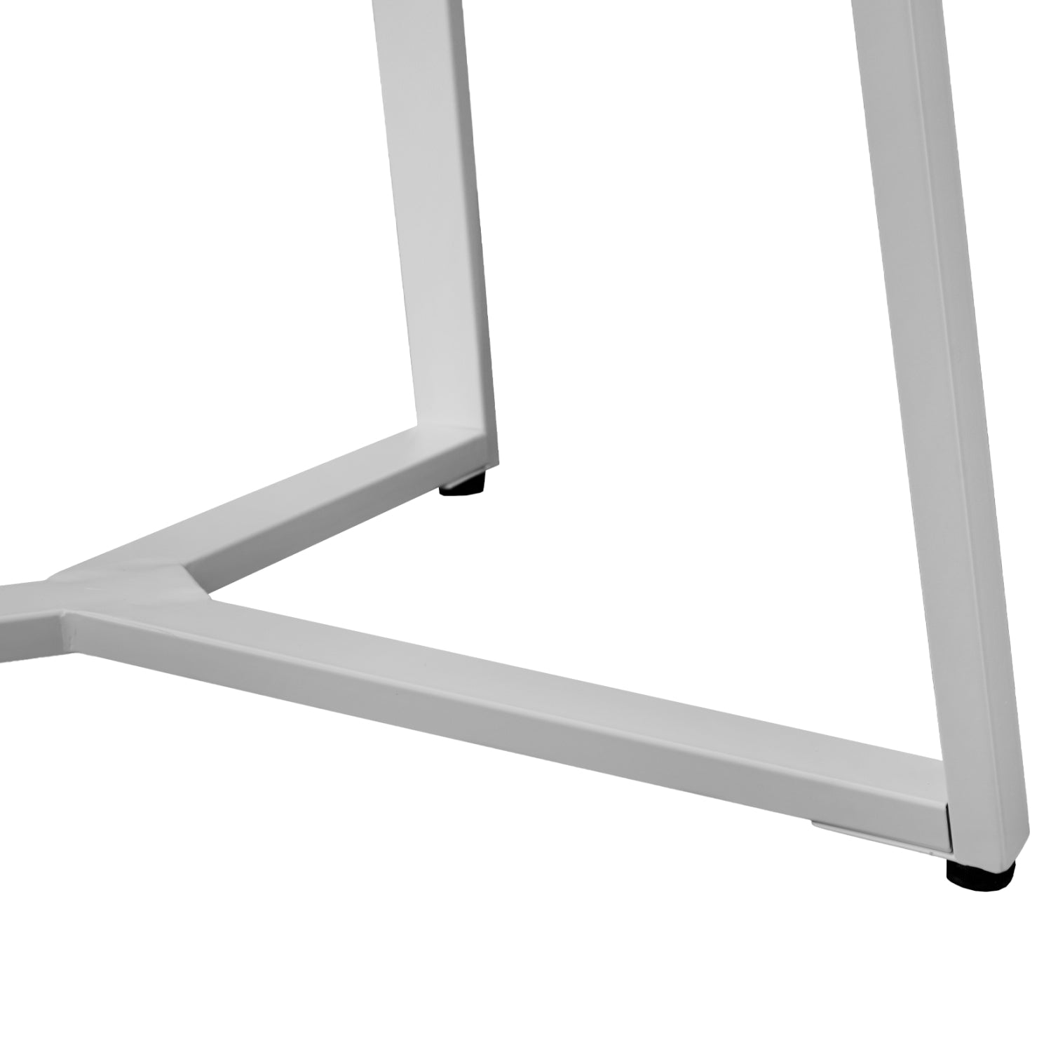 ΒΑΣΗ ΤΡΑΠΕΖΙΟΥ ΛΕΥΚΗ ΜΕΤΑΛΛΙΚΗ HM471.02 111X60X71Υ εκ. - Pakobazaar