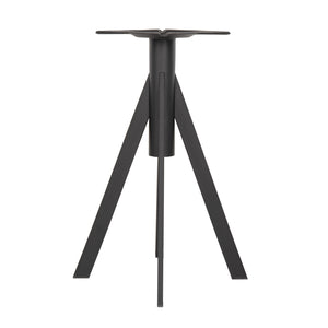 ΒΑΣΗ ΤΡΑΠΕΖΙΟΥ ΜΑΥΡΗ ΜΕΤΑΛΛΙΚΗ ΗΜ5918 37,5x37,5x73Y εκ. - Pakobazaar