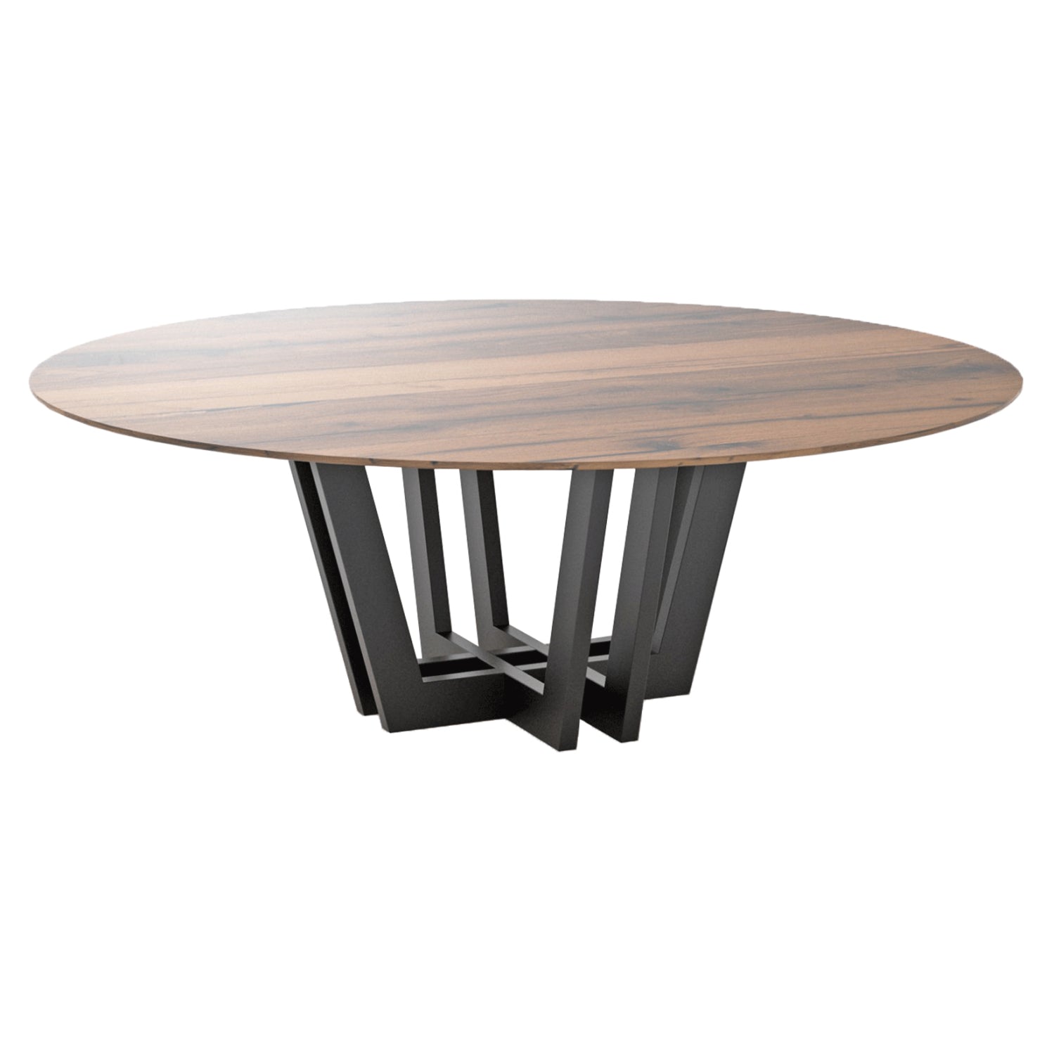 ΒΑΣΗ ΤΡΑΠΕΖΙΟΥ ΜΕΤΑΛΙΚΗ ΜΑΥΡΗ TS882 ΓΙΑ ΕΠΙΦΑΝΕΙΑ Φ150 - Pakobazaar