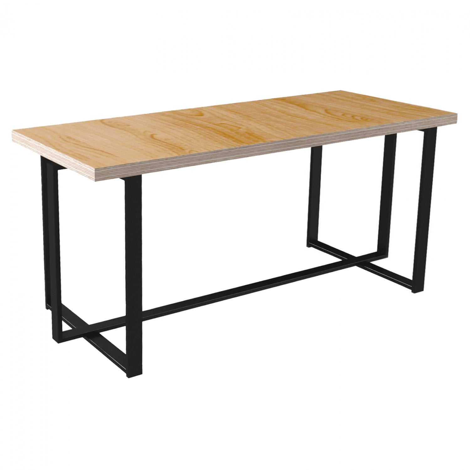 ΒΑΣΗ ΤΡΑΠΕΖΙΟΥ ΜΕΤΑΛΛΙΚΗ ΜΑΥΡΗ TS924 150x70x73 εκ. - Pakobazaar