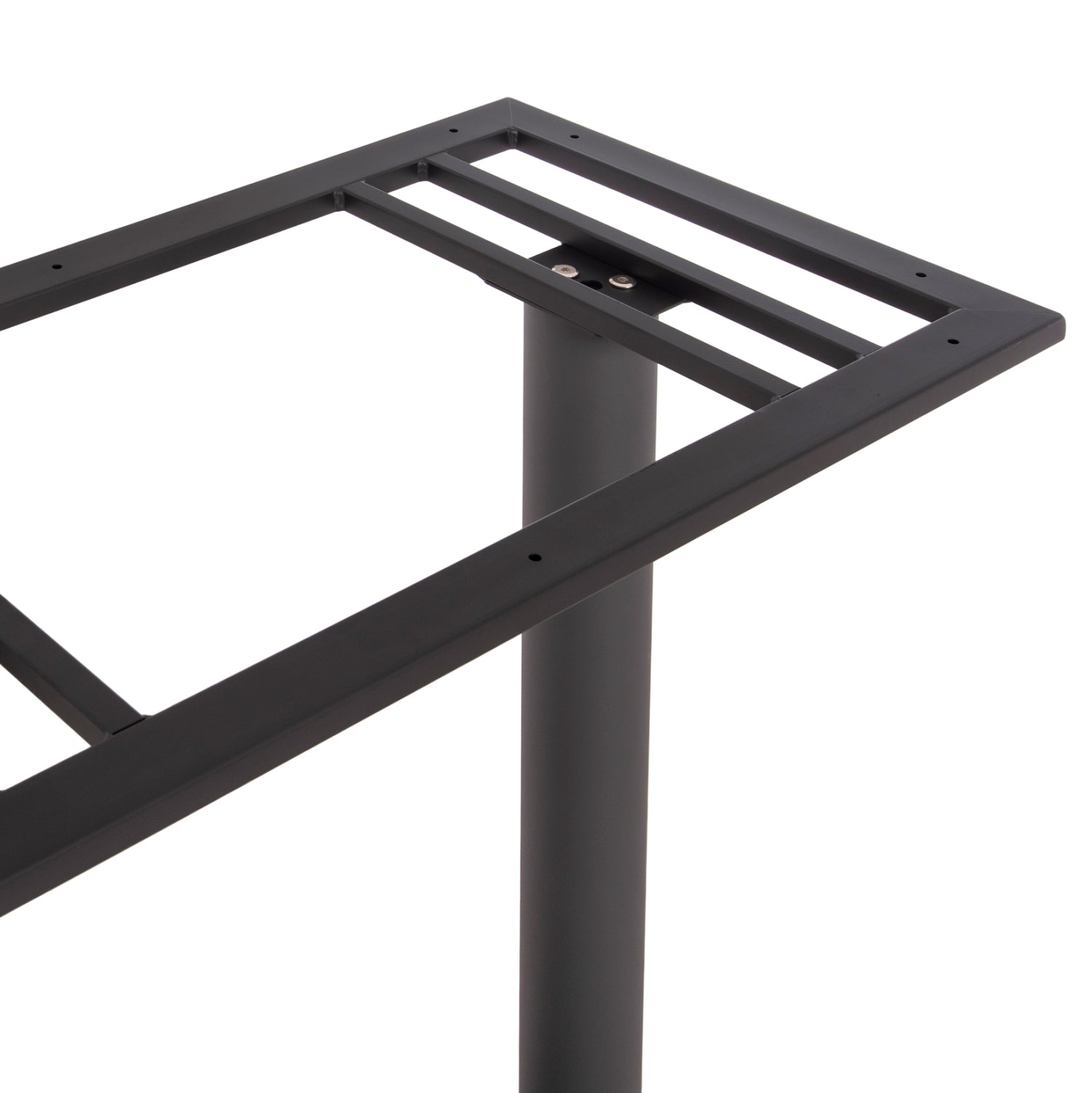 ΒΑΣΗ ΤΡΑΠΕΖΙΟΥ ΜΠΑΡ HM480.20 ΔΥΟ ΠΟΔΙΑ-ΜΕΤΑΛΛΙΚΗ ΣΕ ΓΚΡΙ ΧΡΩΜΑ 80x40x108Υεκ - Pakobazaar