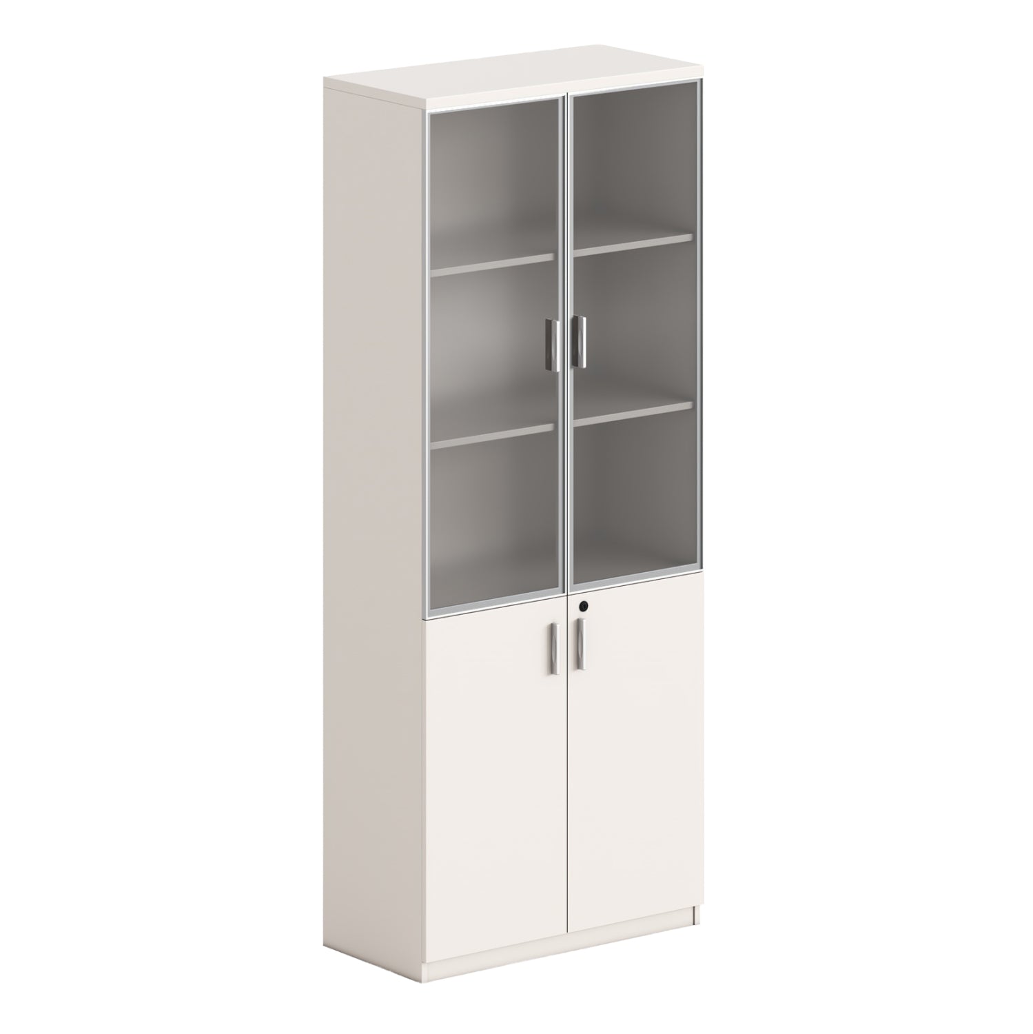 ΒΙΒΛΙΟΘΗΚΗ NEWLINE HM18281 ΜΕΛΑΜΙΝΗ ΛΕΥΚΗ & ΚΑΦΕ--ΓΥΑΛΙ 80x40x200Υεκ. - Pakobazaar