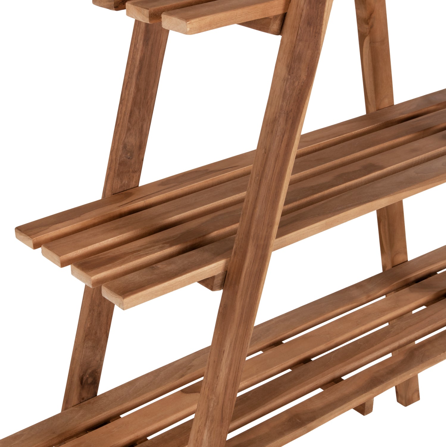 ΒΙΒΛΙΟΘΗΚΗ STAM HM7895 TEAK ΞΥΛΟ ΣΕ ΦΥΣΙΚΟ ΧΡΩΜΑ 120x33x180Y εκ. - Pakobazaar