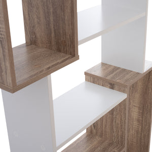 ΒΙΒΛΙΟΘΗΚΗ SHAY HM8768.01 85X22X140 ΛΕΥΚΟ - Pakobazaar