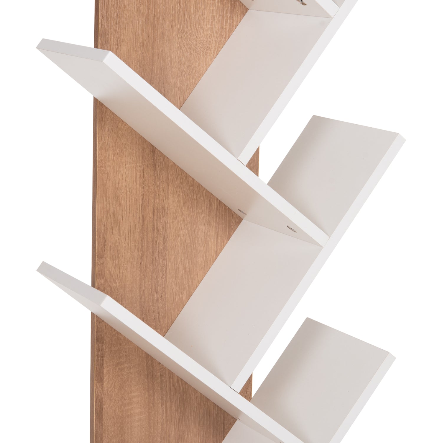 ΒΙΒΛΙΟΘΗΚΗ LIANA HM9028.14 ΜΕΛΑΜΙΝΗ SONAMA/ΛΕΥΚΟ 46x22x128,5Yεκ.