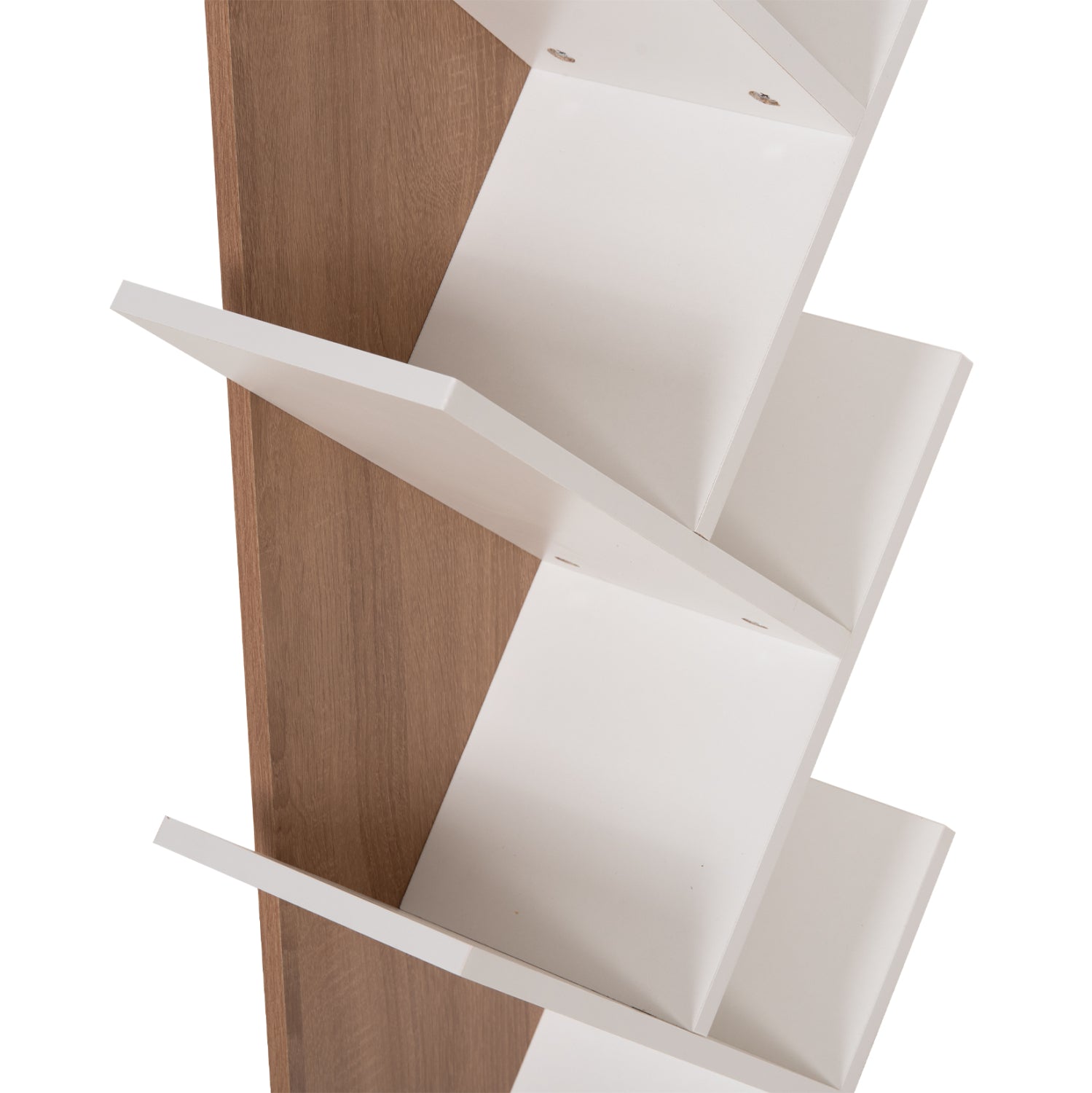 ΒΙΒΛΙΟΘΗΚΗ LIANA HM9028.14 ΜΕΛΑΜΙΝΗ SONAMA/ΛΕΥΚΟ 46x22x128,5Yεκ.