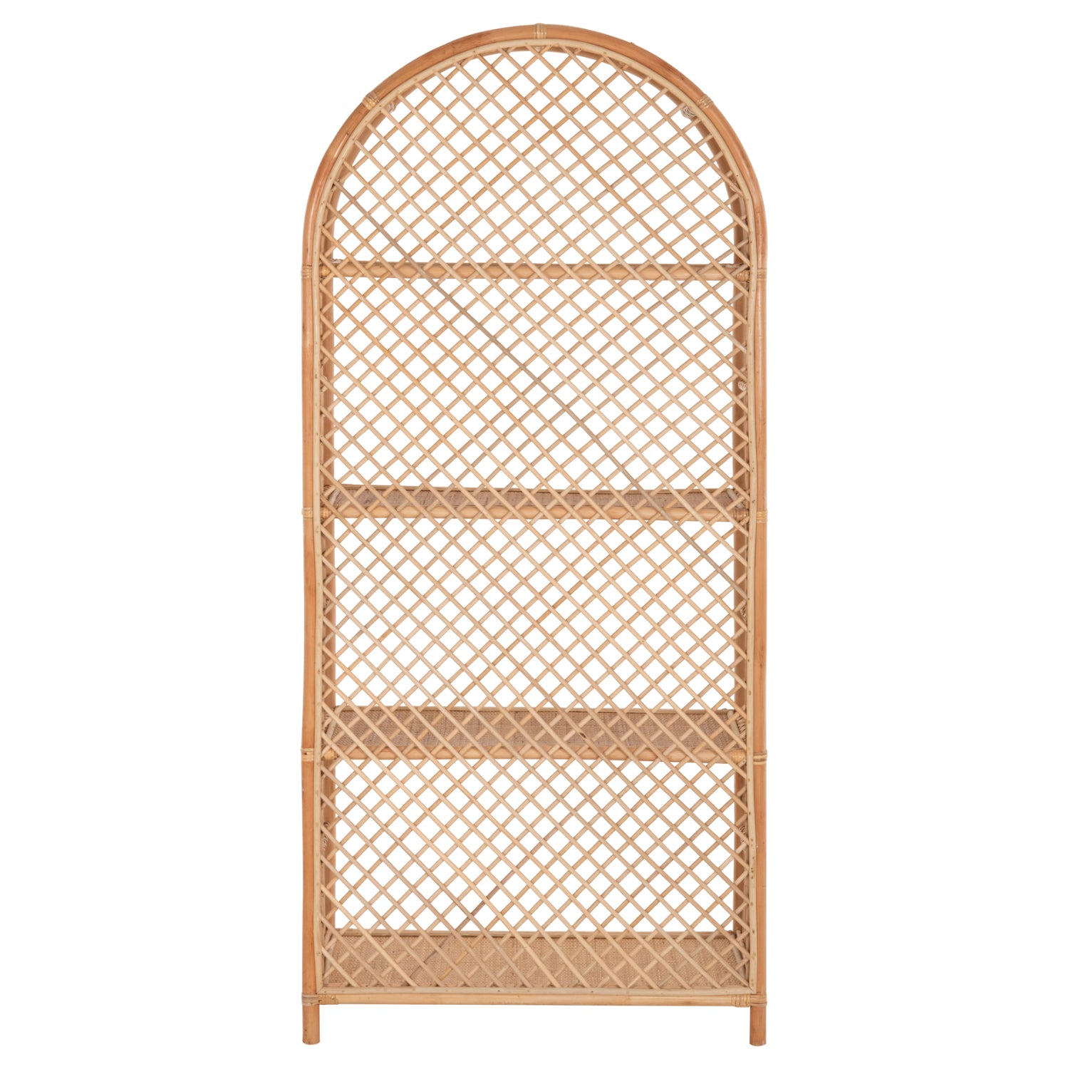ΒΙΒΛΙΟΘΗΚΗ SIMOK HM9552 ΑΠΟ ΦΥΣΙΚΟ RATTAN ΣΕ ΦΥΣΙΚΟ ΧΡΩΜΑ 80x40x182Υεκ. - Pakobazaar