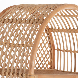 ΒΙΒΛΙΟΘΗΚΗ SIMOK HM9552 ΑΠΟ ΦΥΣΙΚΟ RATTAN ΣΕ ΦΥΣΙΚΟ ΧΡΩΜΑ 80x40x182Υεκ. - Pakobazaar