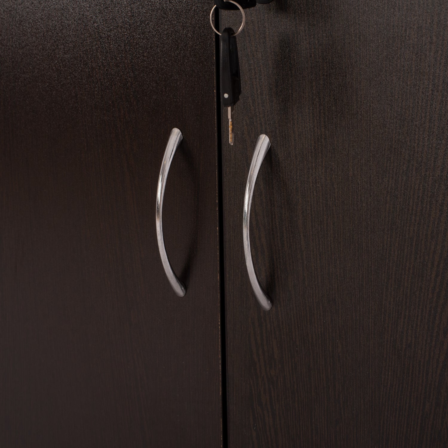 ΒΙΒΛΙΟΘΗΚΗ ΓΡΑΦΕΙΟΥ ΕΠΑΓΓΕΛΜΑΤΙΚΗ CAITLYN 80Χ40Χ180Υεκ.HM2014.02 WENGE ΜΕ 2 ΠΟΡΤΕΣ - Pakobazaar