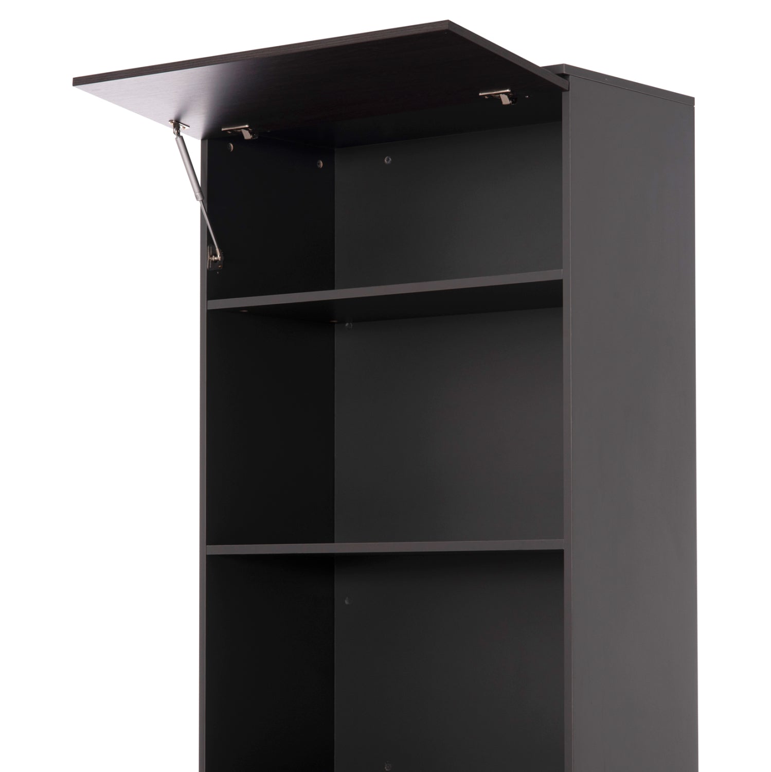 ΒΙΒΛΙΟΘΗΚΗ ΓΡΑΦΕΙΟΥ ΕΠΑΓΓΕΛΜΑΤΙΚΗ ROSEWOOD HM2089 ΜΕΛΑΜΙΝΗ ΓΚΡΙ-WENGE 80Χ40Χ200Υεκ. - Pakobazaar