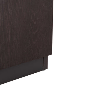 ΒΙΒΛΙΟΘΗΚΗ ΓΡΑΦΕΙΟΥ ΕΠΑΓΓΕΛΜΑΤΙΚΗ ROSEWOOD HM2089 ΜΕΛΑΜΙΝΗ ΓΚΡΙ-WENGE 80Χ40Χ200Υεκ. - Pakobazaar
