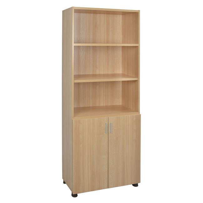 ΒΙΒΛΙΟΘΗΚΗ ΓΡΑΦΕΙΟΥ VANCE ΕΠΑΓΓΕΛΜΑΤΙΚΗ ΟΞΙΑ HM2055.11 80Χ40Χ190Υ εκ. - Pakobazaar