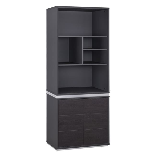 ΒΙΒΛΙΟΘΗΚΗ ΓΡΑΦΕΙΟΥ ΕΠΑΓΓΕΛΜΑΤΙΚΗ ROSEWOOD HM2090 81,5Χ40Χ200Υ εκ. - Pakobazaar
