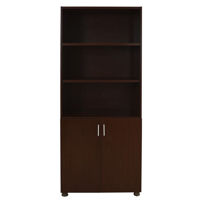 ΒΙΒΛΙΟΘΗΚΗ ΓΡΑΦΕΙΟΥ VANCE ΕΠΑΓΓΕΛΜΑΤΙΚΗ WENGE HM2055.12 80Χ40Χ190Υ εκ. - Pakobazaar