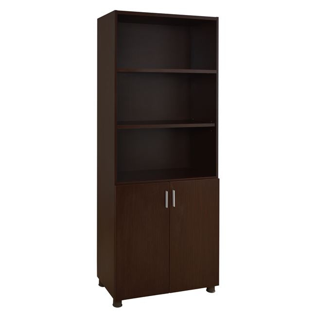 ΒΙΒΛΙΟΘΗΚΗ ΓΡΑΦΕΙΟΥ VANCE ΕΠΑΓΓΕΛΜΑΤΙΚΗ WENGE HM2055.12 80Χ40Χ190Υ εκ. - Pakobazaar