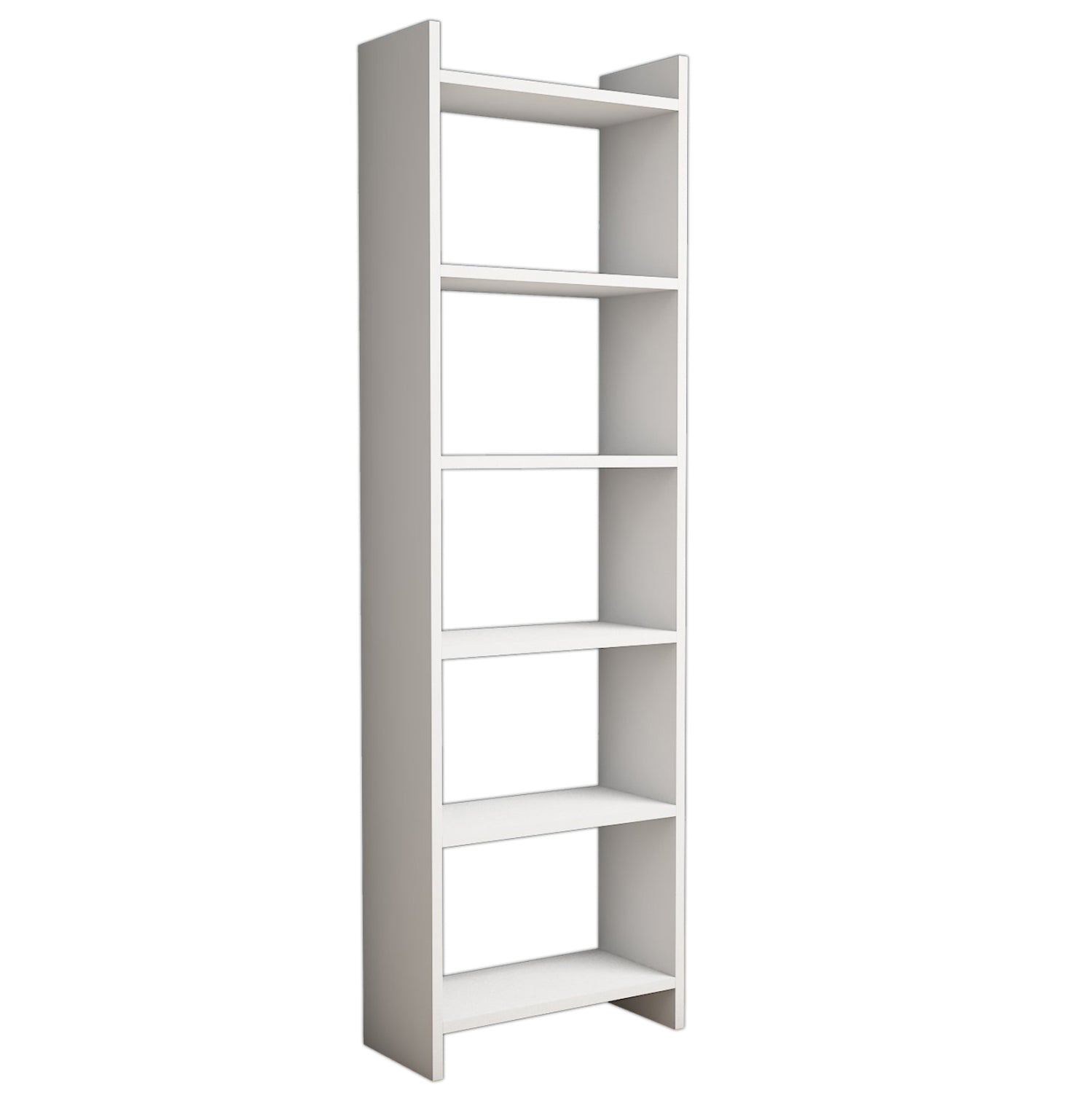ΒΙΒΛΙΟΘΗΚΗ CLASSIKER HM9226.11 ΜΕΛΑΜΙΝΗΣ ΛΕΥΚH 48,5x22x160Υεκ. - Pakobazaar