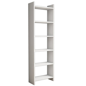ΒΙΒΛΙΟΘΗΚΗ CLASSIKER HM9226.11 ΜΕΛΑΜΙΝΗΣ ΛΕΥΚH 48,5x22x160Υεκ. - Pakobazaar