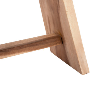 ΒΟΗΘΗΤΙΚΟ ΣΚΑΜΠΟ SADEL HM18294 ΞΥΛΟ SUAR--ΦΥΣΙΚΟ 50x30x45Υεκ. - Pakobazaar