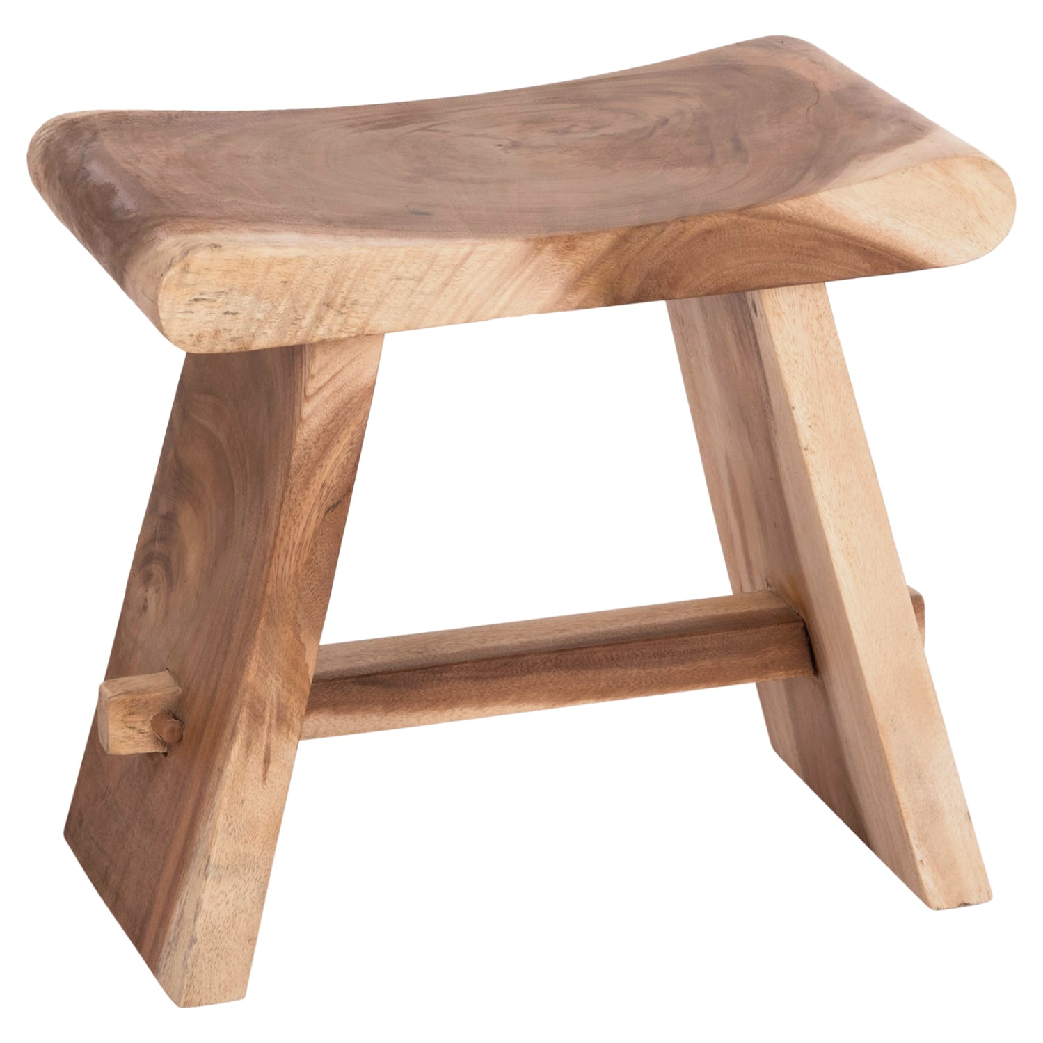 ΒΟΗΘΗΤΙΚΟ ΣΚΑΜΠΟ SADEL HM18294 ΞΥΛΟ SUAR--ΦΥΣΙΚΟ 50x30x45Υεκ. - Pakobazaar