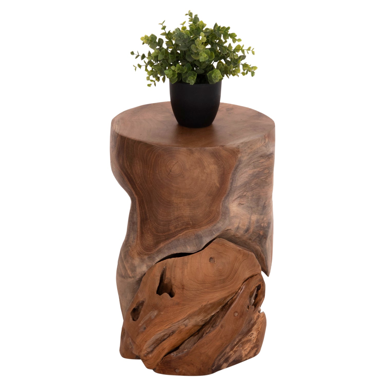 ΒΟΗΘΗΤΙΚΟ ΣΚΑΜΠΟ/ΤΡΑΠΕΖΑΚΙ STOMP HM9350.11 ΞΥΛΟ TEAK-ΦΥΣΙΚΟ Φ30x45Υεκ. - Pakobazaar