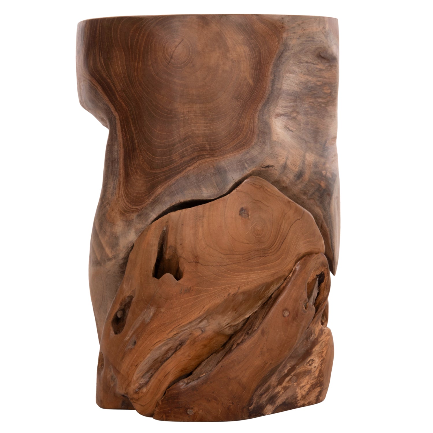 ΒΟΗΘΗΤΙΚΟ ΣΚΑΜΠΟ/ΤΡΑΠΕΖΑΚΙ STOMP HM9350.11 ΞΥΛΟ TEAK-ΦΥΣΙΚΟ Φ30x45Υεκ. - Pakobazaar