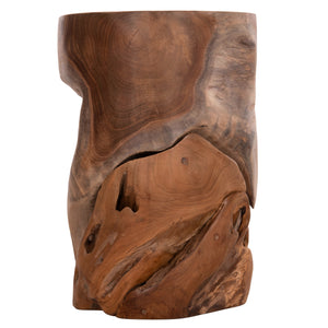 ΒΟΗΘΗΤΙΚΟ ΣΚΑΜΠΟ/ΤΡΑΠΕΖΑΚΙ STOMP HM9350.11 ΞΥΛΟ TEAK-ΦΥΣΙΚΟ Φ30x45Υεκ. - Pakobazaar