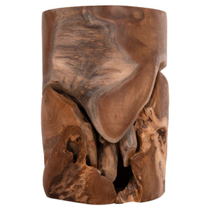 ΒΟΗΘΗΤΙΚΟ ΣΚΑΜΠΟ/ΤΡΑΠΕΖΑΚΙ STOMP HM9350.11 ΞΥΛΟ TEAK-ΦΥΣΙΚΟ Φ30x45Υεκ. - Pakobazaar