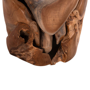 ΒΟΗΘΗΤΙΚΟ ΣΚΑΜΠΟ/ΤΡΑΠΕΖΑΚΙ STOMP HM9350.11 ΞΥΛΟ TEAK-ΦΥΣΙΚΟ Φ30x45Υεκ. - Pakobazaar