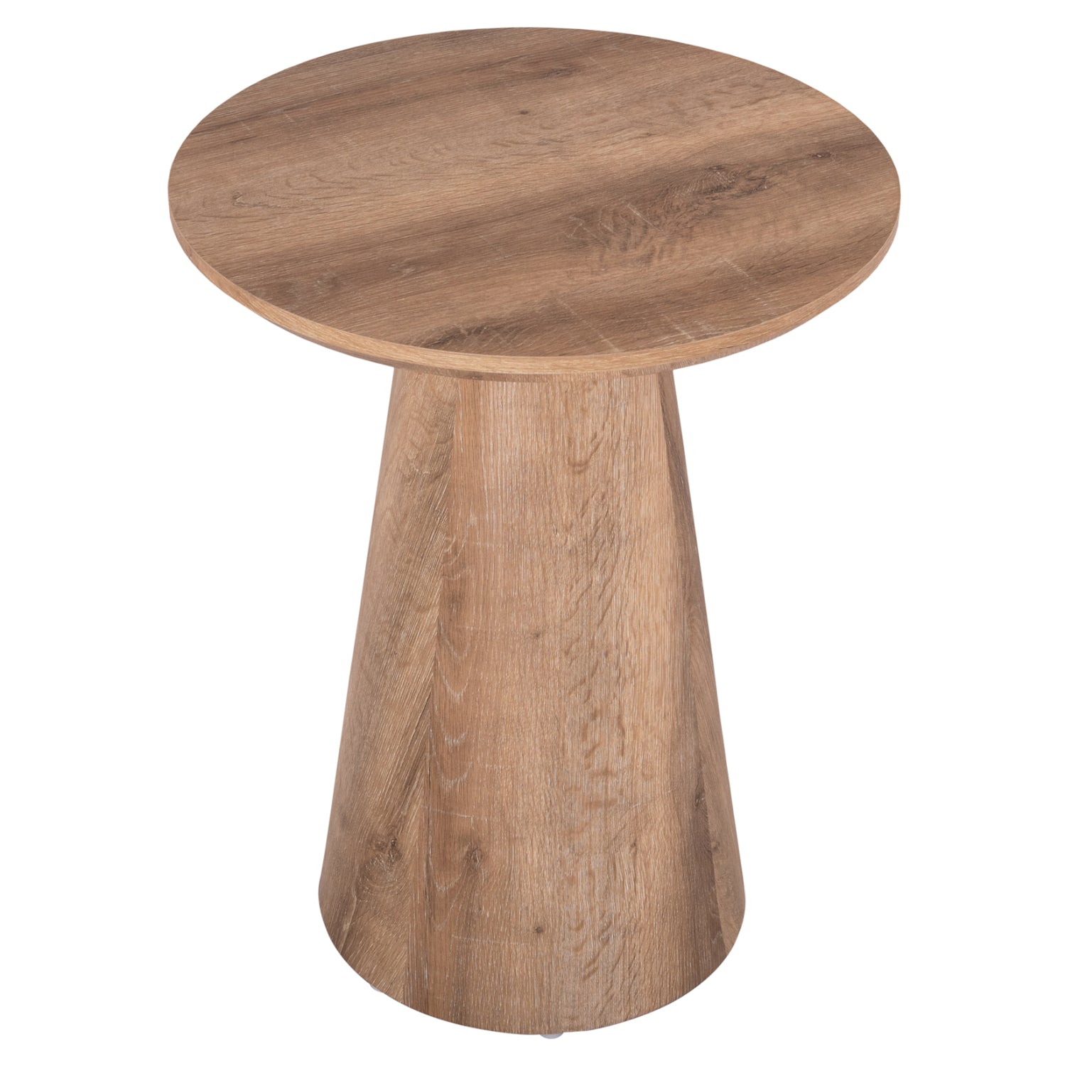 ΒΟΗΘΗΤΙΚΟ ΤΡΑΠΕΖΑΚΙ KARAN HM18029 MDF ΣΕ ΦΥΣΙΚΟ ΧΡΩΜΑ ΞΥΛΟΥ Φ45x56,5Υεκ - Pakobazaar