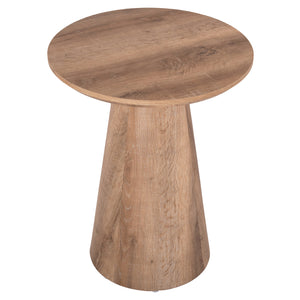 ΒΟΗΘΗΤΙΚΟ ΤΡΑΠΕΖΑΚΙ KARAN HM18029 MDF ΣΕ ΦΥΣΙΚΟ ΧΡΩΜΑ ΞΥΛΟΥ Φ45x56,5Υεκ - Pakobazaar