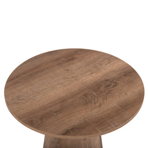 ΒΟΗΘΗΤΙΚΟ ΤΡΑΠΕΖΑΚΙ KARAN HM18029 MDF ΣΕ ΦΥΣΙΚΟ ΧΡΩΜΑ ΞΥΛΟΥ Φ45x56,5Υεκ - Pakobazaar