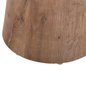 ΒΟΗΘΗΤΙΚΟ ΤΡΑΠΕΖΑΚΙ KARAN HM18029 MDF ΣΕ ΦΥΣΙΚΟ ΧΡΩΜΑ ΞΥΛΟΥ Φ45x56,5Υεκ - Pakobazaar