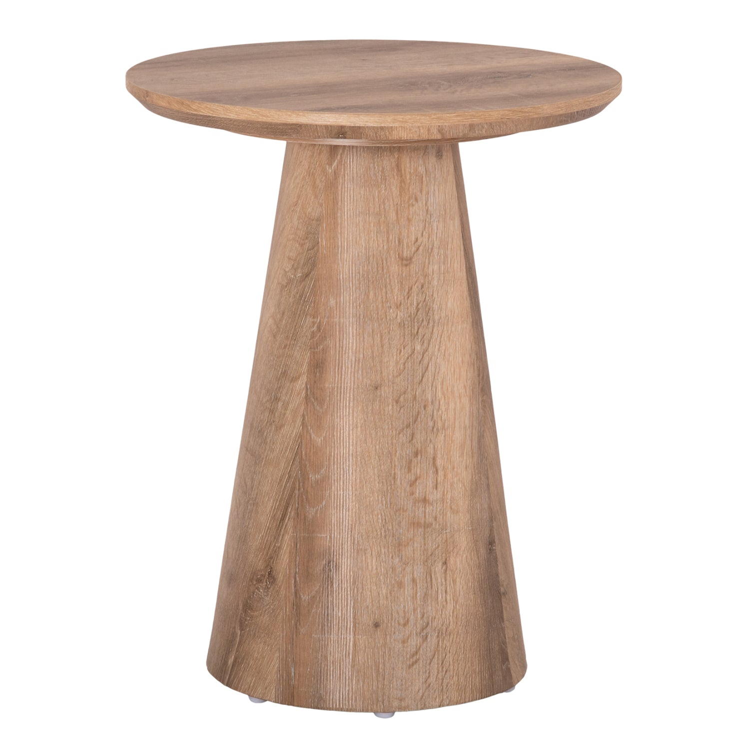 ΒΟΗΘΗΤΙΚΟ ΤΡΑΠΕΖΑΚΙ KARAN HM18029 MDF ΣΕ ΦΥΣΙΚΟ ΧΡΩΜΑ ΞΥΛΟΥ Φ45x56,5Υεκ - Pakobazaar
