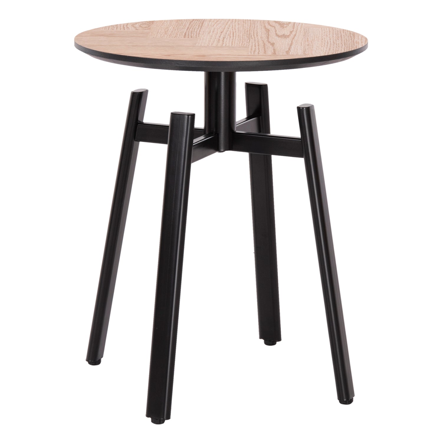 ΒΟΗΘΗΤΙΚΟ ΤΡΑΠΕΖΑΚΙ NORTON HM18036.03 ΜΕΤΑΛΛΙΚΑ ΠΟΔΙΑ ΜΑΥΡΑ-MDF TOP SONAMA Φ45x55,5Υεκ - Pakobazaar