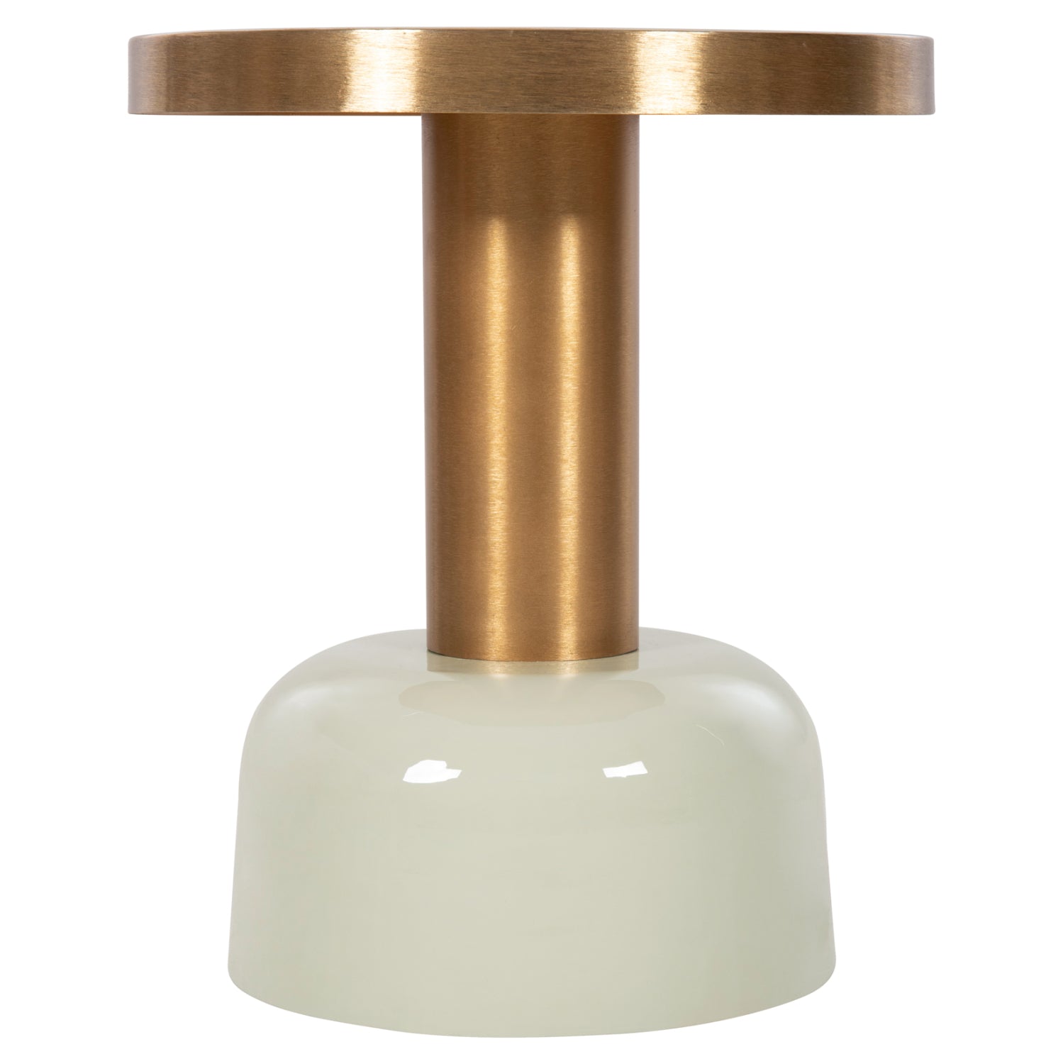 ΒΟΗΘΗΤΙΚΟ ΤΡΑΠΕΖΑΚΙ ERODE HM4243.07 ΜΕΤΑΛΛΟ ΣΕ ΑΝΟΙΧΤΟ ΠΡΑΣΙΝΟ-ΧΡΥΣΟ Φ40,5x48Υ εκ. - Pakobazaar