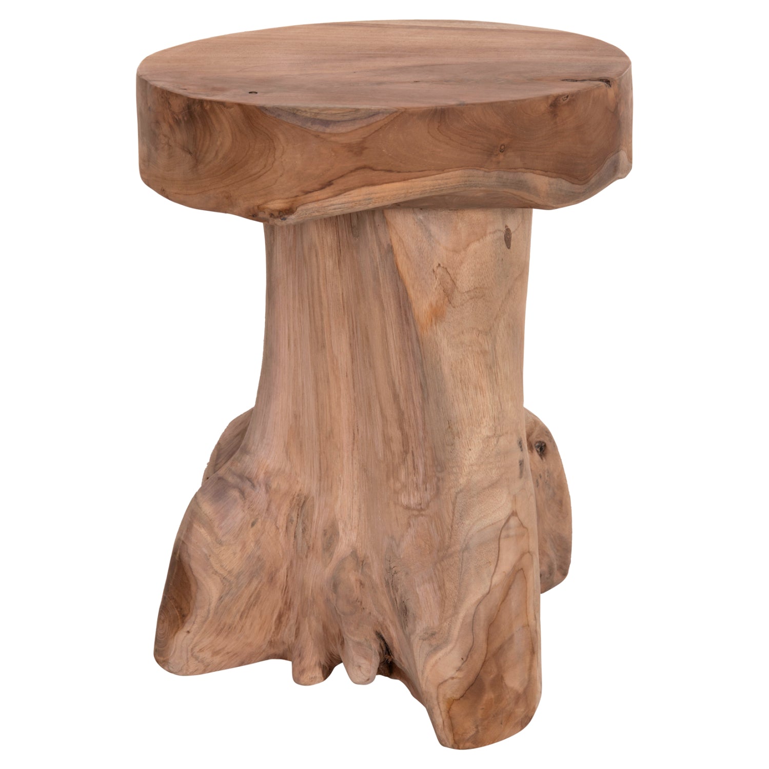 ΒΟΗΘΗΤΙΚΟ ΤΡΑΠΕΖΑΚΙ LOGG HM9351.11 ΜΑΣΙΦ ΞΥΛΟ ΤEAK ΦΥΣΙΚΟ Φ35X45Yεκ. - Pakobazaar