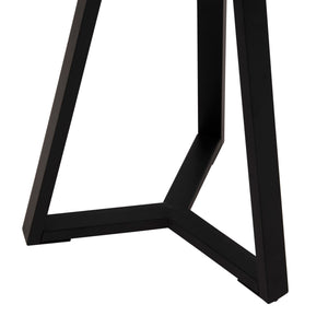 ΒΟΗΘΗΤΙΚΟ ΤΡΑΠΕΖΑΚΙ ROCKET HM9587.04 MDF ΚΑΡΥΔΙ-ΜΑΥΡΗ ΜΕΤΑΛΛΙΚΗ ΒΑΣΗ Φ45x55Υεκ. - Pakobazaar