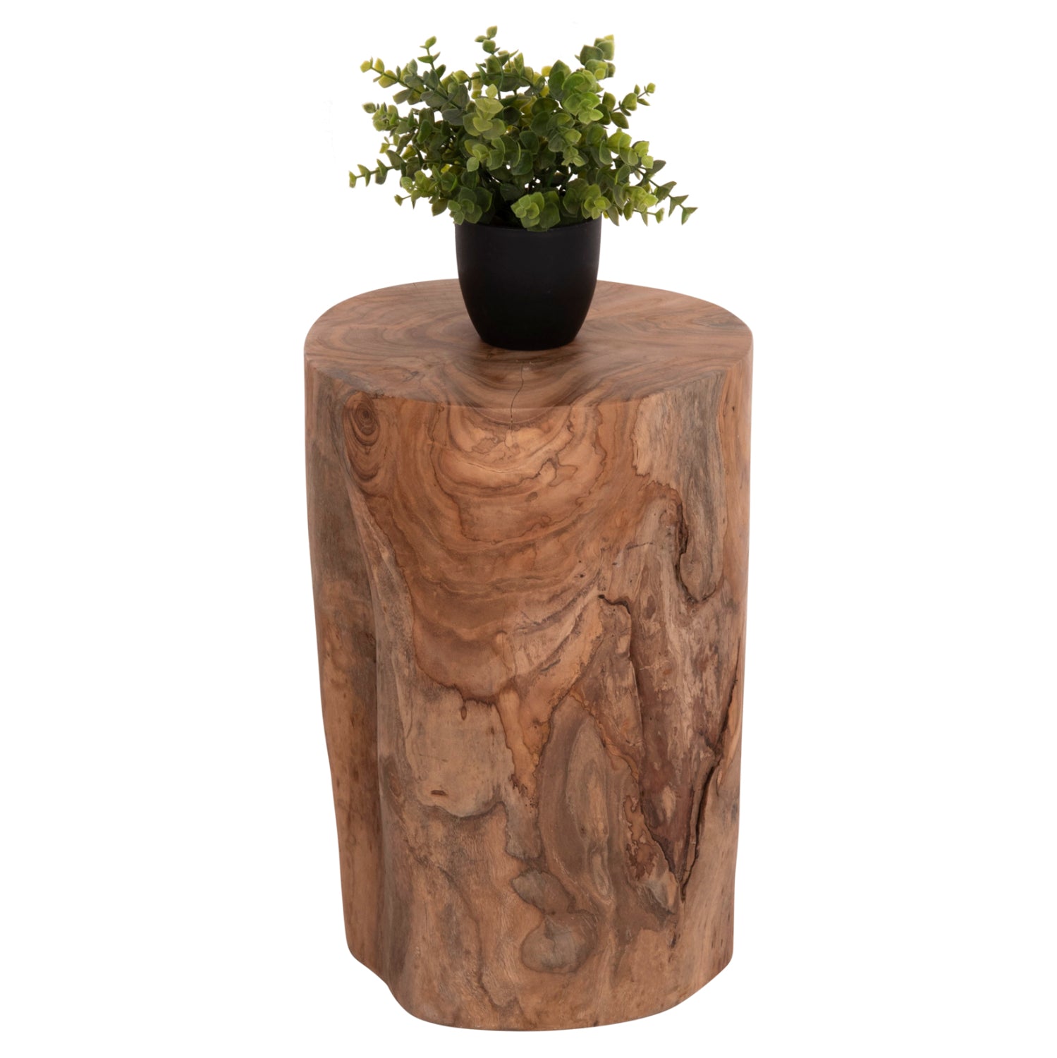 ΒΟΗΘΗΤΙΚΟ ΤΡΑΠΕΖΑΚΙ/ΣΚΑΜΠΟ TRONCO HM9374.21 ΞΥΛΟ TEAK--ΦΥΣΙΚΟ Φ30x45Υεκ. - Pakobazaar