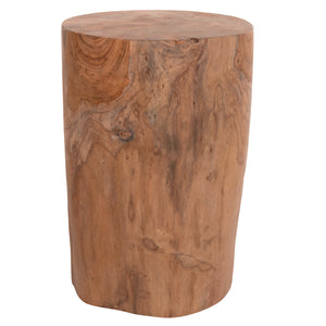 ΒΟΗΘΗΤΙΚΟ ΤΡΑΠΕΖΑΚΙ/ΣΚΑΜΠΟ TRONCO HM9374.21 ΞΥΛΟ TEAK--ΦΥΣΙΚΟ Φ30x45Υεκ. - Pakobazaar