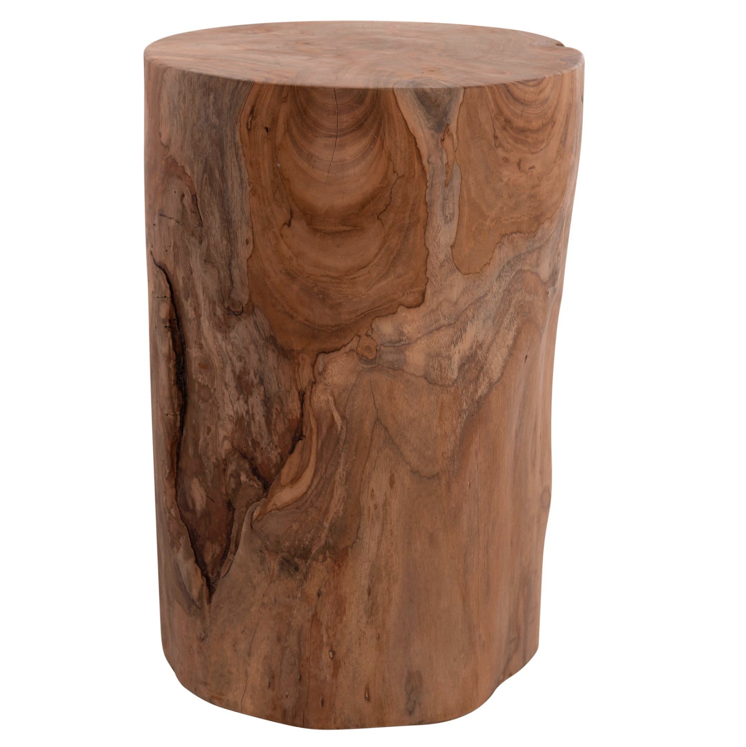 ΒΟΗΘΗΤΙΚΟ ΤΡΑΠΕΖΑΚΙ/ΣΚΑΜΠΟ TRONCO HM9374.21 ΞΥΛΟ TEAK--ΦΥΣΙΚΟ Φ30x45Υεκ. - Pakobazaar