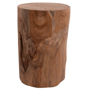 ΒΟΗΘΗΤΙΚΟ ΤΡΑΠΕΖΑΚΙ/ΣΚΑΜΠΟ TRONCO HM9374.21 ΞΥΛΟ TEAK--ΦΥΣΙΚΟ Φ30x45Υεκ. - Pakobazaar