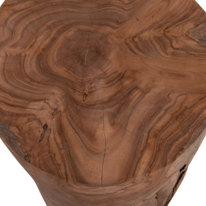 ΒΟΗΘΗΤΙΚΟ ΤΡΑΠΕΖΑΚΙ/ΣΚΑΜΠΟ TRONCO HM9374.21 ΞΥΛΟ TEAK--ΦΥΣΙΚΟ Φ30x45Υεκ. - Pakobazaar
