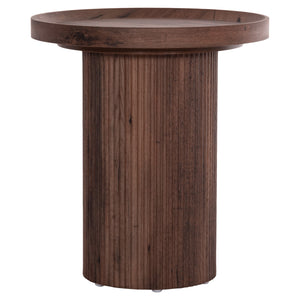 ΒΟΗΘΗΤΙΚΟ ΤΡΑΠΕΖΙ MARGON HM18027 MDF ΣΕ ΣΚΟΥΡΟ ΚΑΦΕ ΞΥΛΟΥ Φ45x50,5Υεκ. - Pakobazaar