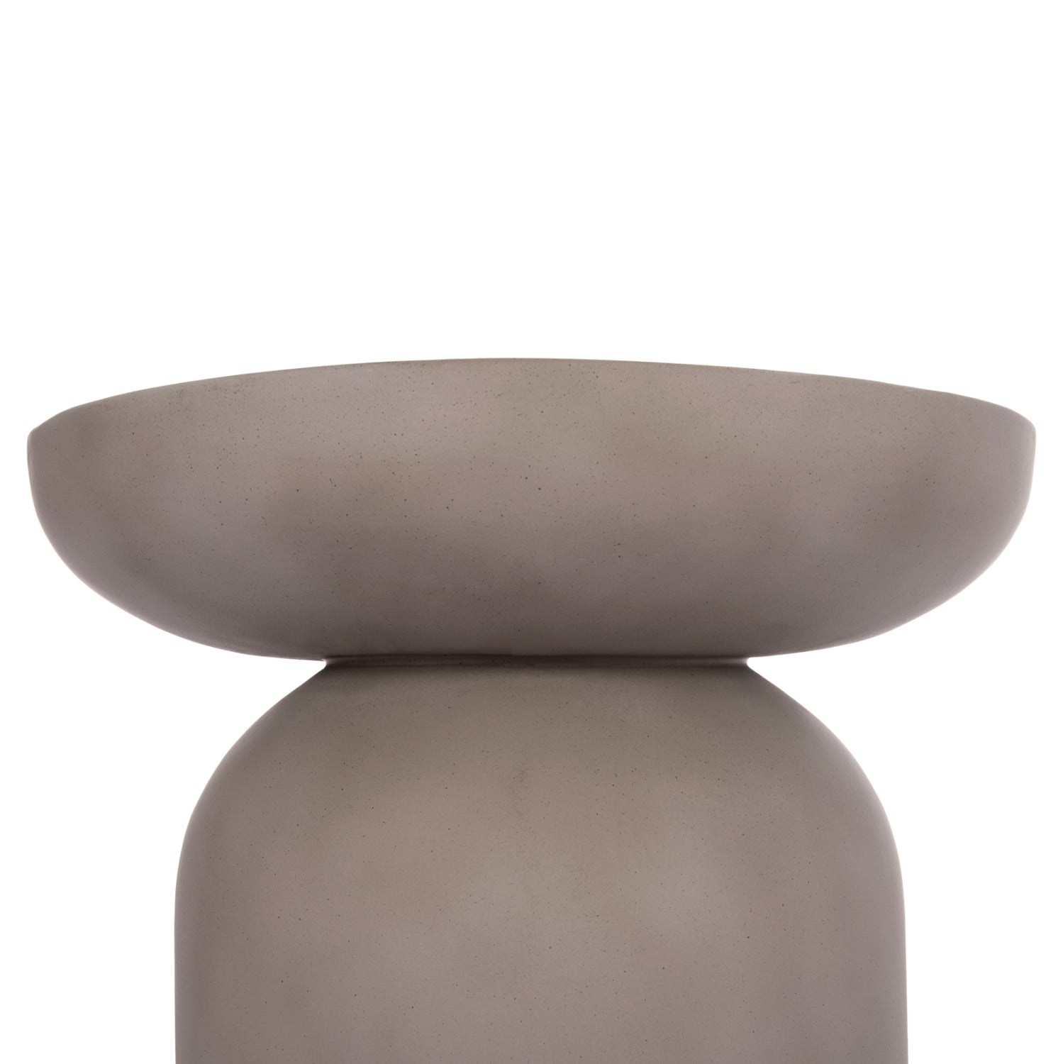 ΒΟΗΘΗΤΙΚΟ ΤΡΑΠΕΖΙ ANNA HM18160.03 FIBER CEMENT ΣΕ ΓΚΡΙ--Φ60x76Υεκ. - Pakobazaar