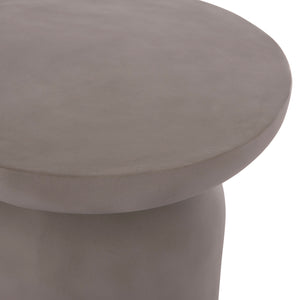 ΒΟΗΘΗΤΙΚΟ ΤΡΑΠΕΖΙ ANNA HM18160.03 FIBER CEMENT ΣΕ ΓΚΡΙ--Φ60x76Υεκ. - Pakobazaar