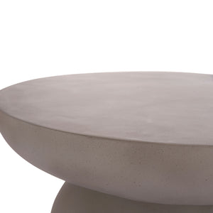 ΒΟΗΘΗΤΙΚΟ ΤΡΑΠΕΖΙ ANNA HM18160.03 FIBER CEMENT ΣΕ ΓΚΡΙ--Φ60x76Υεκ. - Pakobazaar