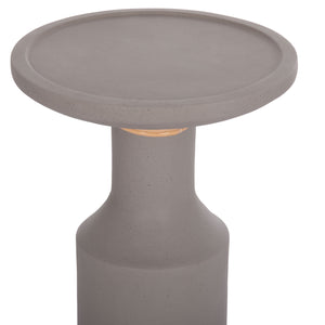 ΒΟΗΘΗΤΙΚΟ ΤΡΑΠΕΖΙ TRED(T) HM18169.03 FIBER CEMENT ΓΚΡΙ-ΦΥΣΙΚΟ RATTAN--Φ40x61Υεκ. - Pakobazaar